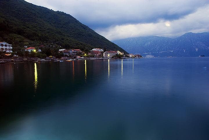 Stoliv e la baia di Kotor